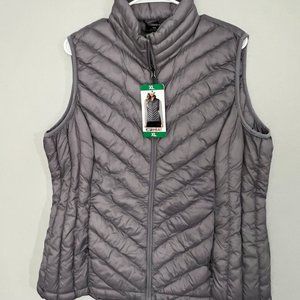 32 Degrees Lightweight Grey Puffer Vest